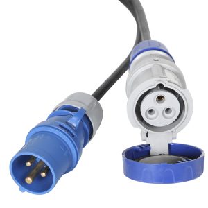 Cable de energía de 16A. de 10 metros